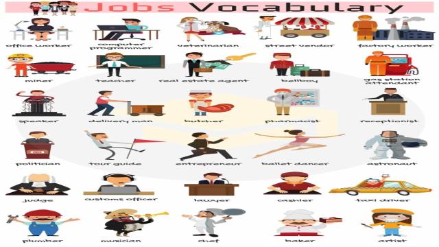 Jobs vocabulary