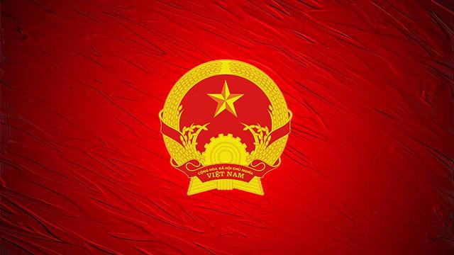 Hình nền Quốc huy Việt Nam cho điện thoại và máy tính